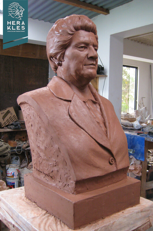 Busto escultura Herakles Estudio